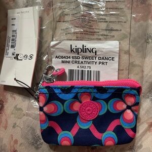 Kipling Mini Creativity Pouch nwt